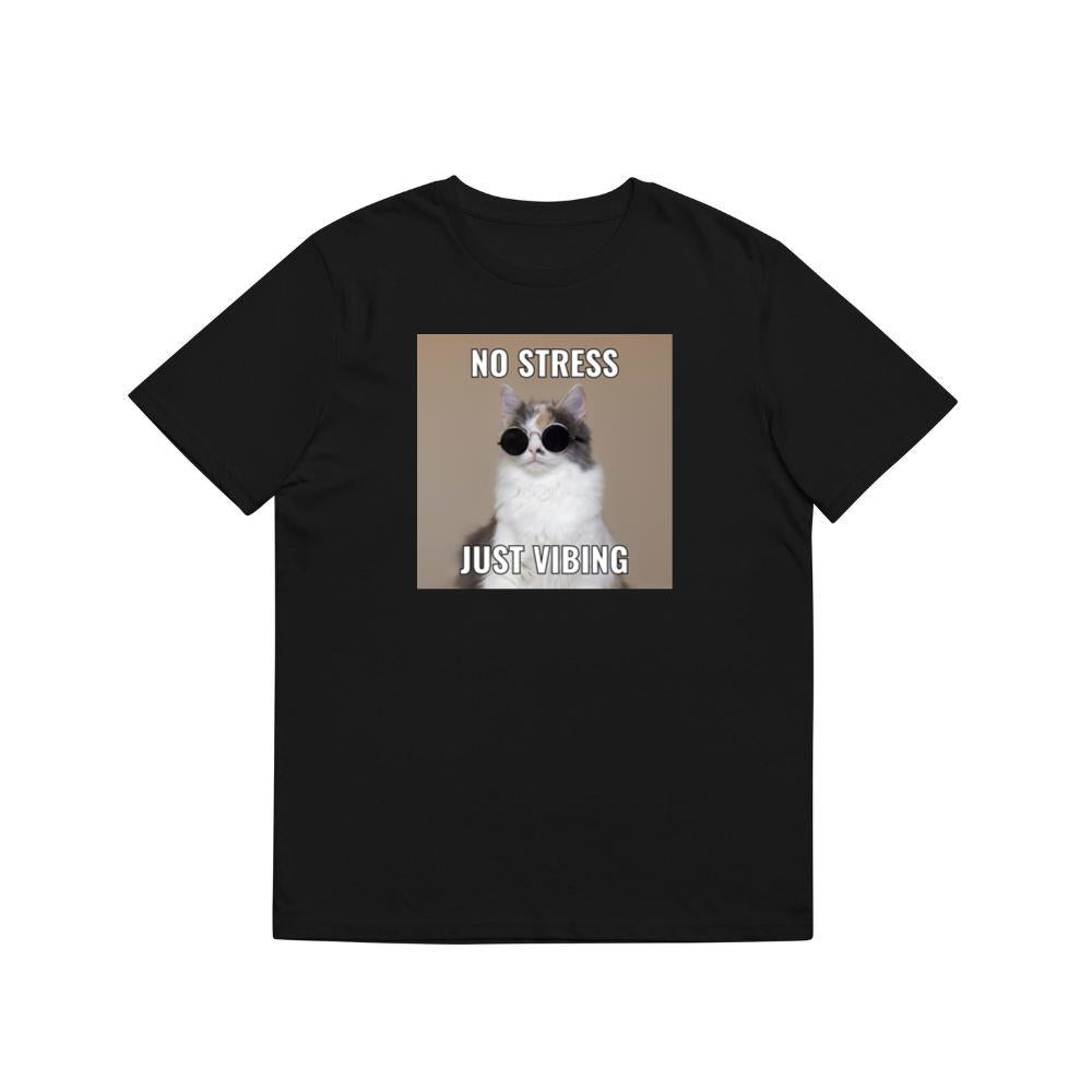 Cat's Stress-Free Vibe T-Shirts
