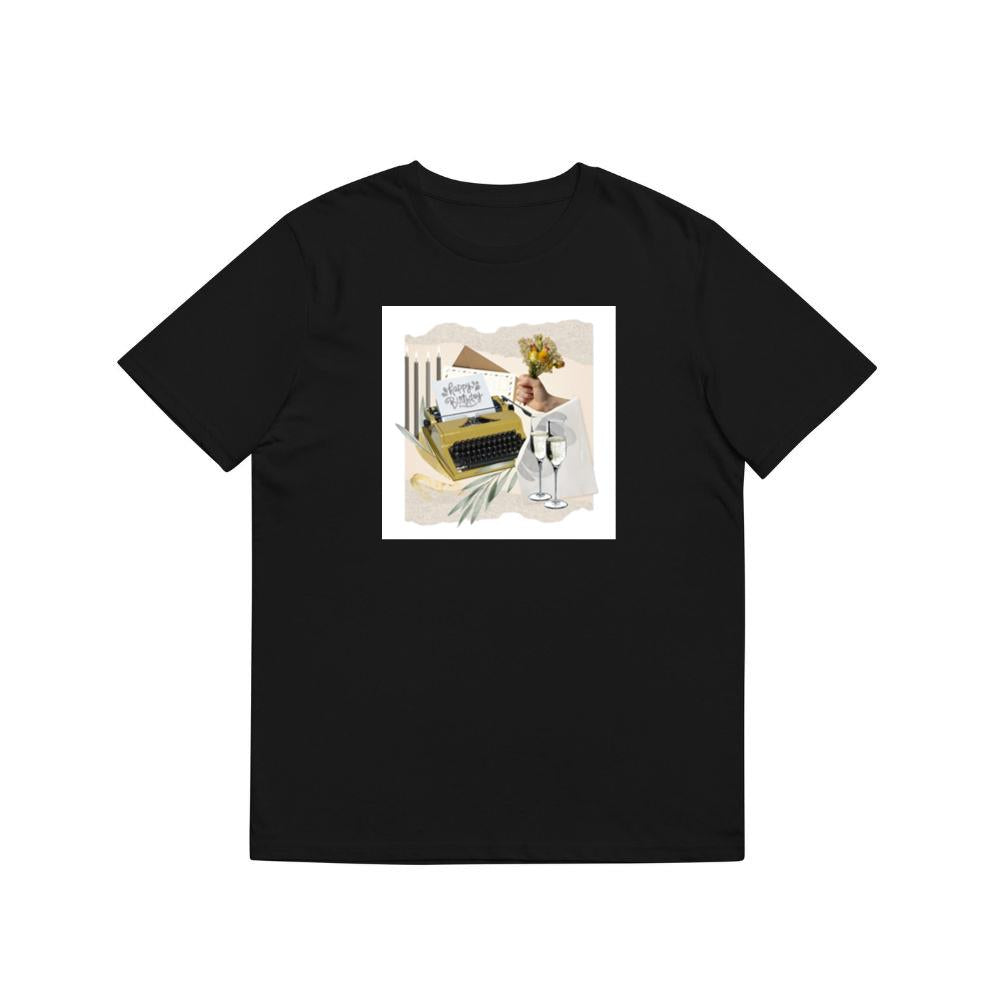 Typewriter Birthday Art T-Shirts