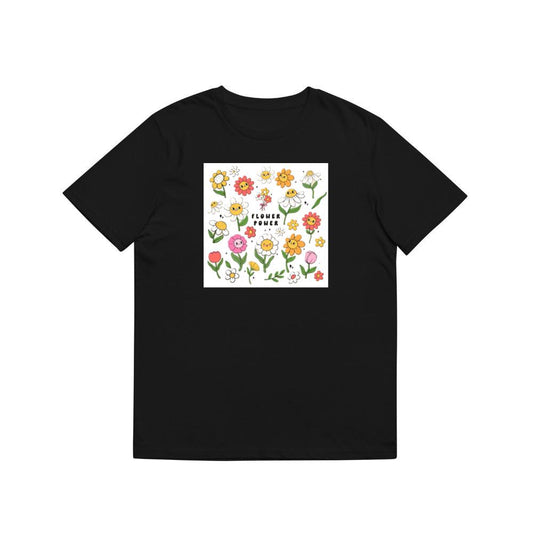 A Flower Power Celebration in Cartoon Flowers T-Shirts