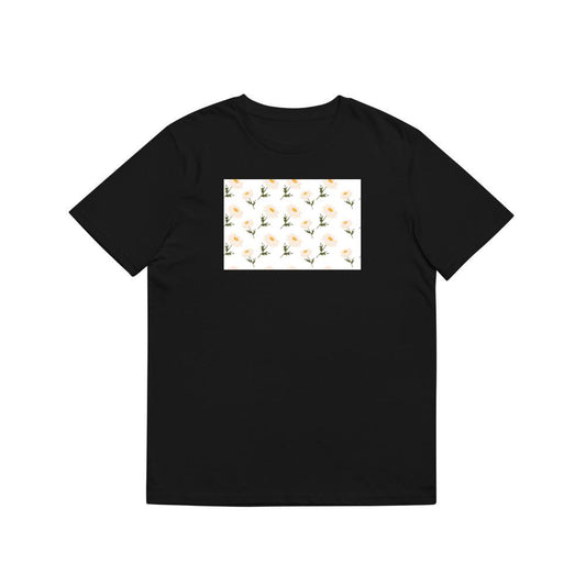 A Simple Floral Pattern in Rosy Hues T-Shirts