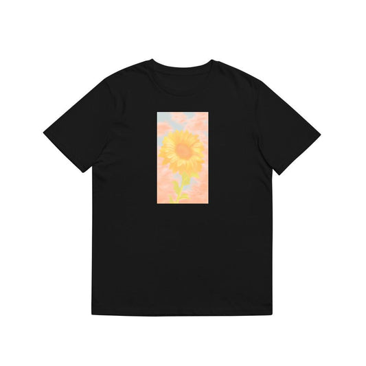 A Sunflower in Pastel Cloud Hues T-Shirts
