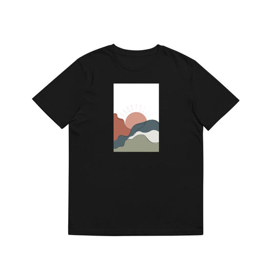 Abstract Hills in a Warm and Minimalist Design T-Shirts