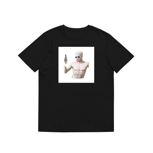 Classical Sculpture with Modern Selfie T-Shirts