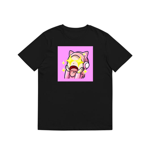 Cute Emote Girl Was Shocked With Stars Twinkling Her Eyes T-Shirts