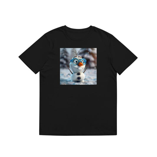 Olaf's Joyful Gaze Through Blue-Tinted Lenses T-Shirts