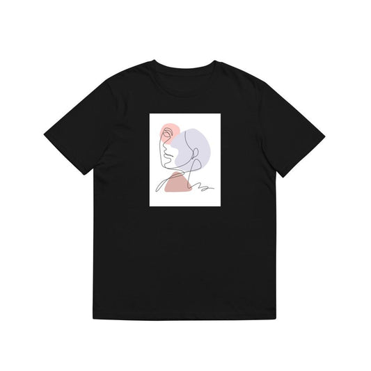Pastel Face Line Art T-Shirts