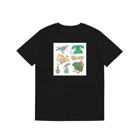 Pigeon, Phone, and Helmet Stickers T-Shirts