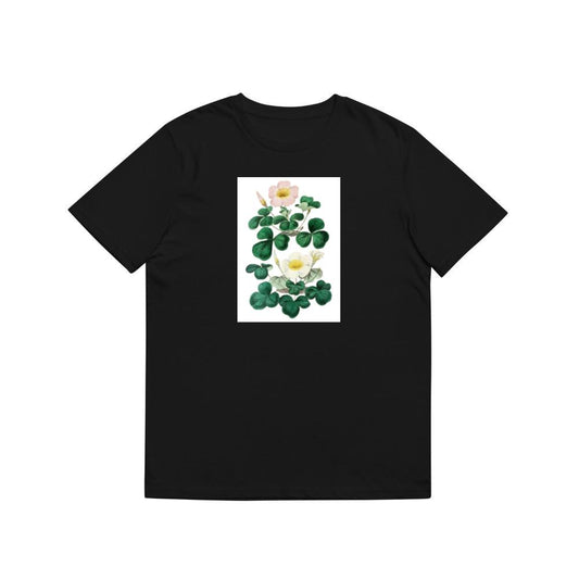 Pink and White Oxalis Blossoms T-Shirts