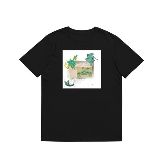 Rialto Bridge, Lion, and Gondola Collage T-Shirts