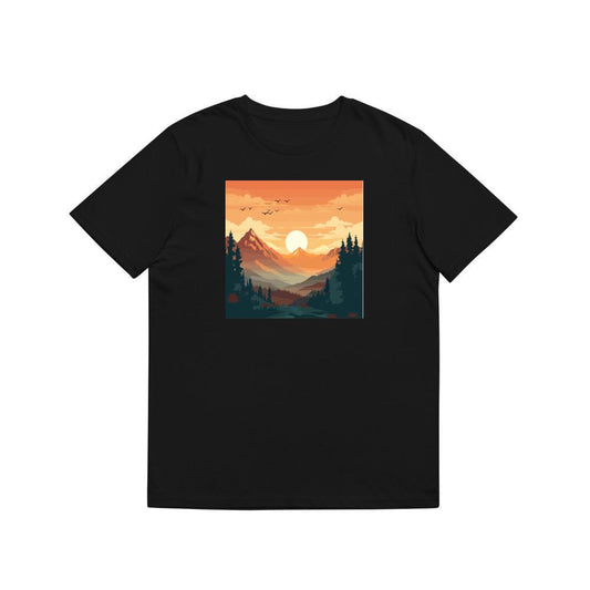 The Amber Ascent of the Alpine Aura T-Shirts