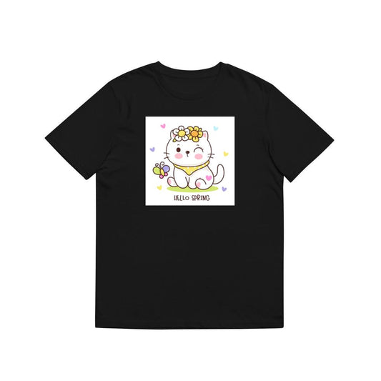 The Cat's Spring Greeting T-Shirts