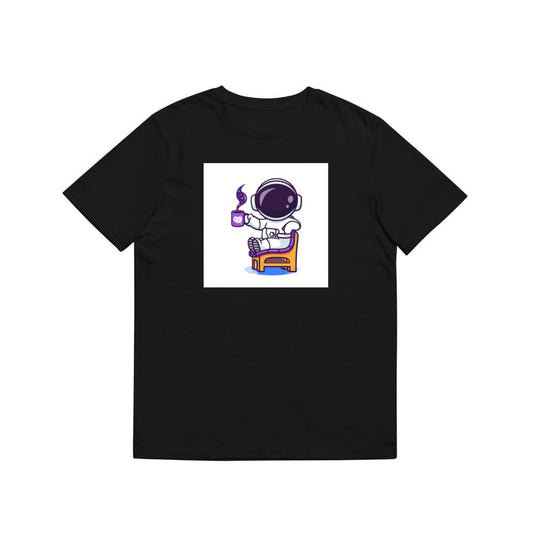 The Cosmic Caffeine Connoisseur's Contemplative Calm T-Shirts
