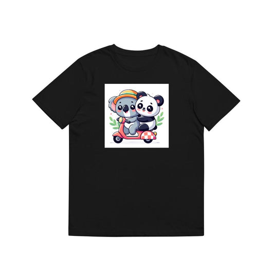 The Koala and Panda's Scooter Sojourn T-Shirts