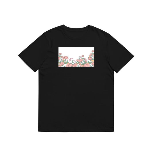 The Pink Bloom Border T-Shirts