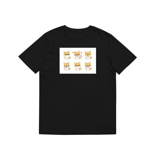 The Shiba Spectrum of Smiles and Snarls T-Shirts