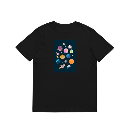 The Stellar Spectrum in a Splattered Sky T-Shirts